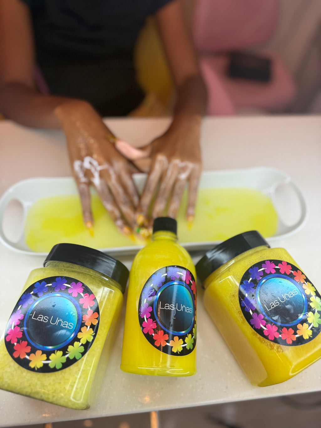 Pineapple Mani/Pedi set (Limited edition)