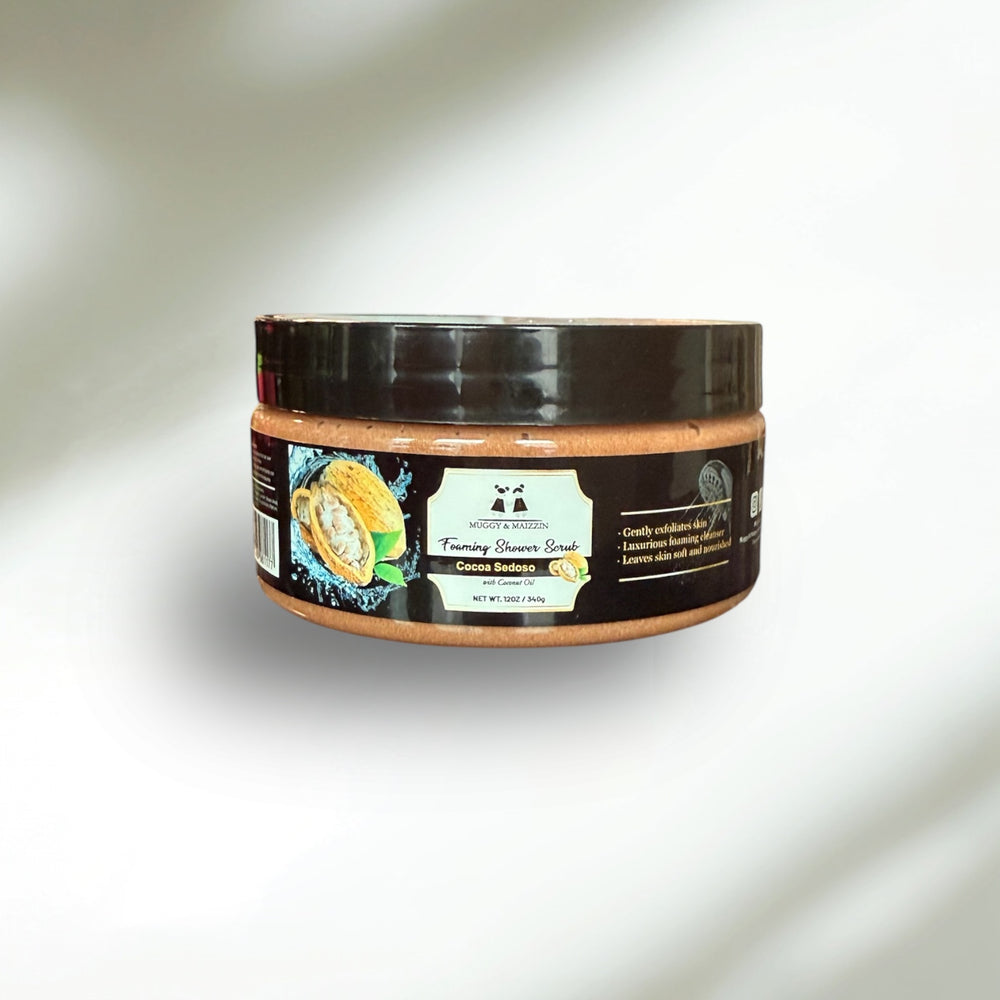
                  
                    Muggy & Maizzin Foaming shower scrub
                  
                